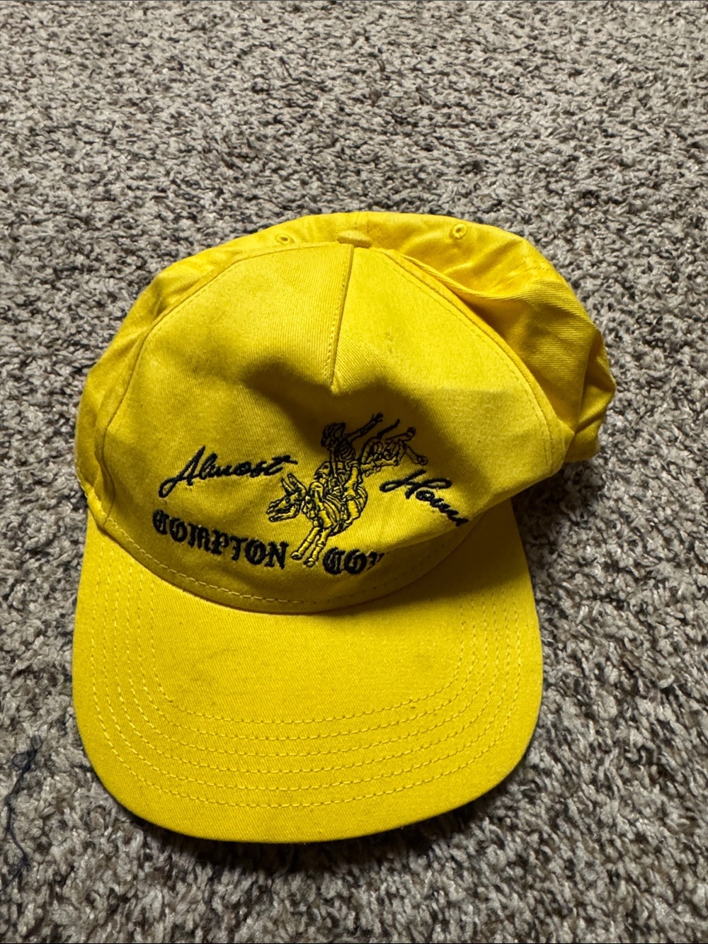 Always Home Compton City Yellow Kids Cap